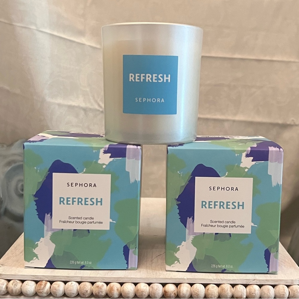 Sephora "REFRESH" Scented Candles